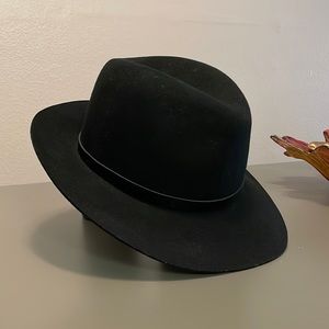 Rag & Bone Black 100% Wool Hat